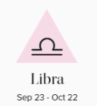 libra horoscope essential oil